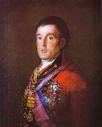 Portrait of the Duke of Wellington. Francisco Jose de Goya